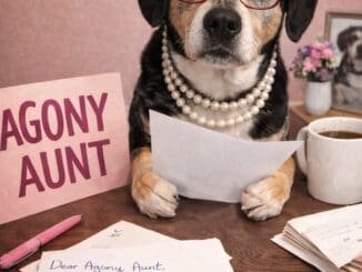 Wilma Dog as an agony aunt