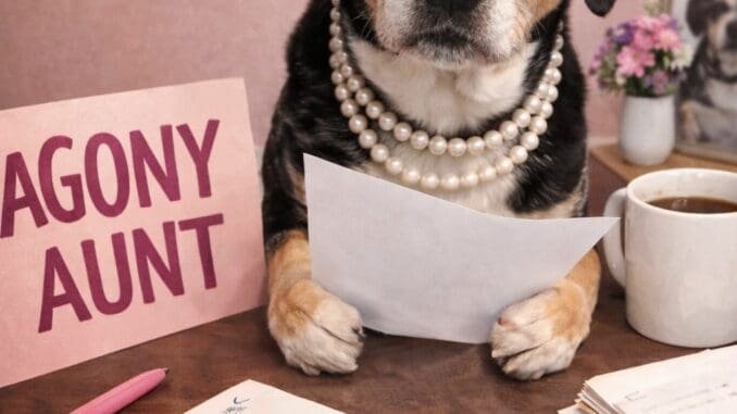 Wilma Dog as an agony aunt